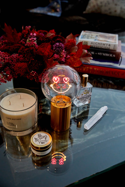 Message in the Bulb - Smiley World Love