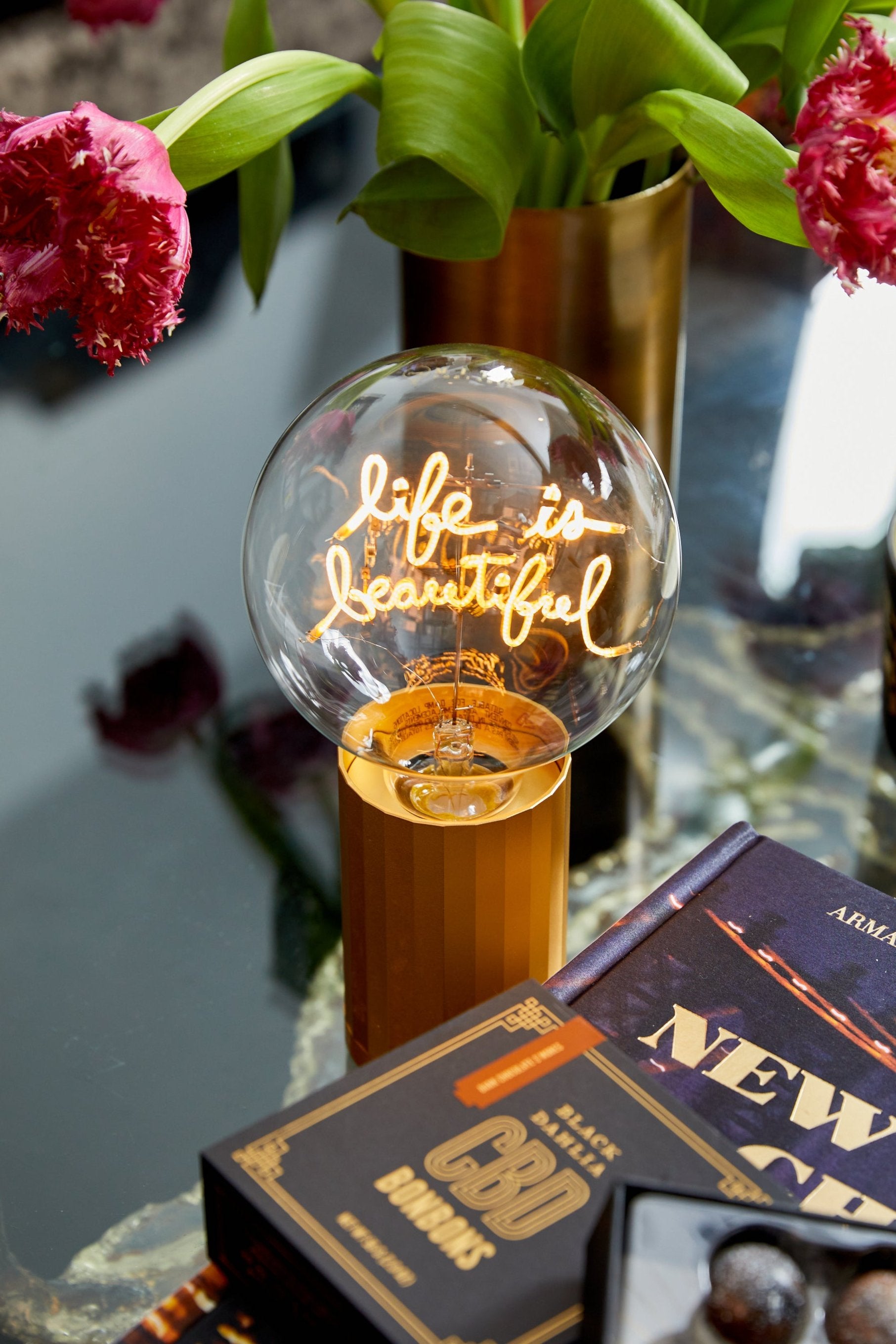 Message in the Bulb - Life is Beautiful