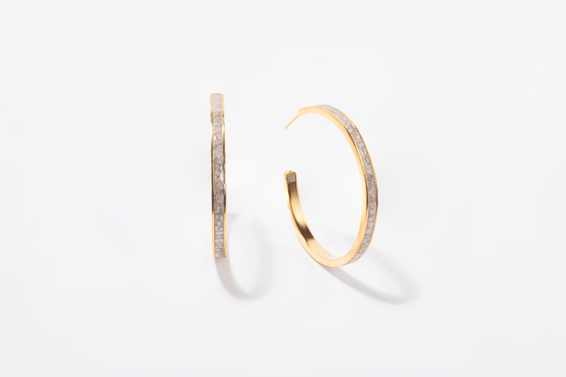 Hapur Large Gold Vermeil Hoop Earrings