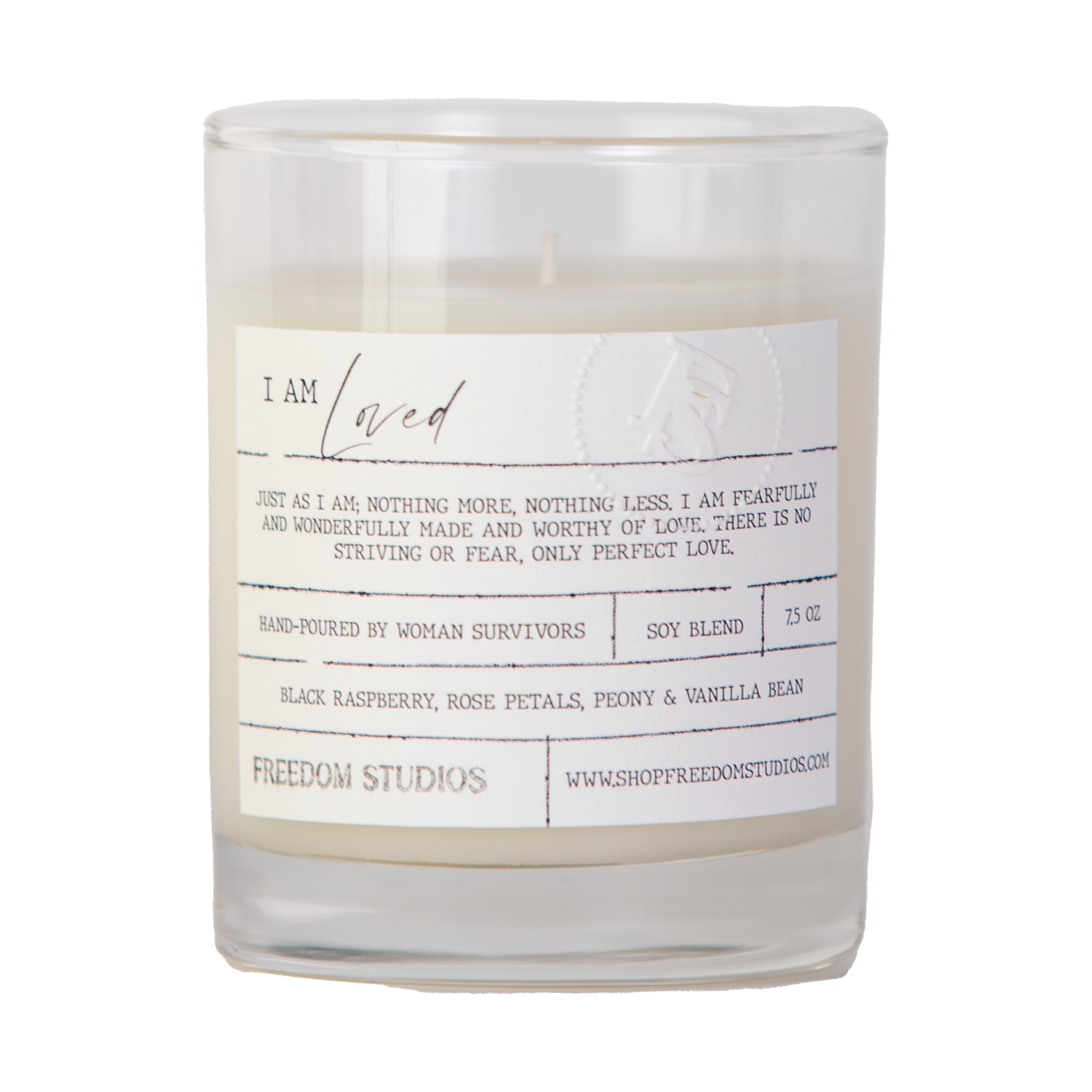 I AM Loved 7.5 oz Candle