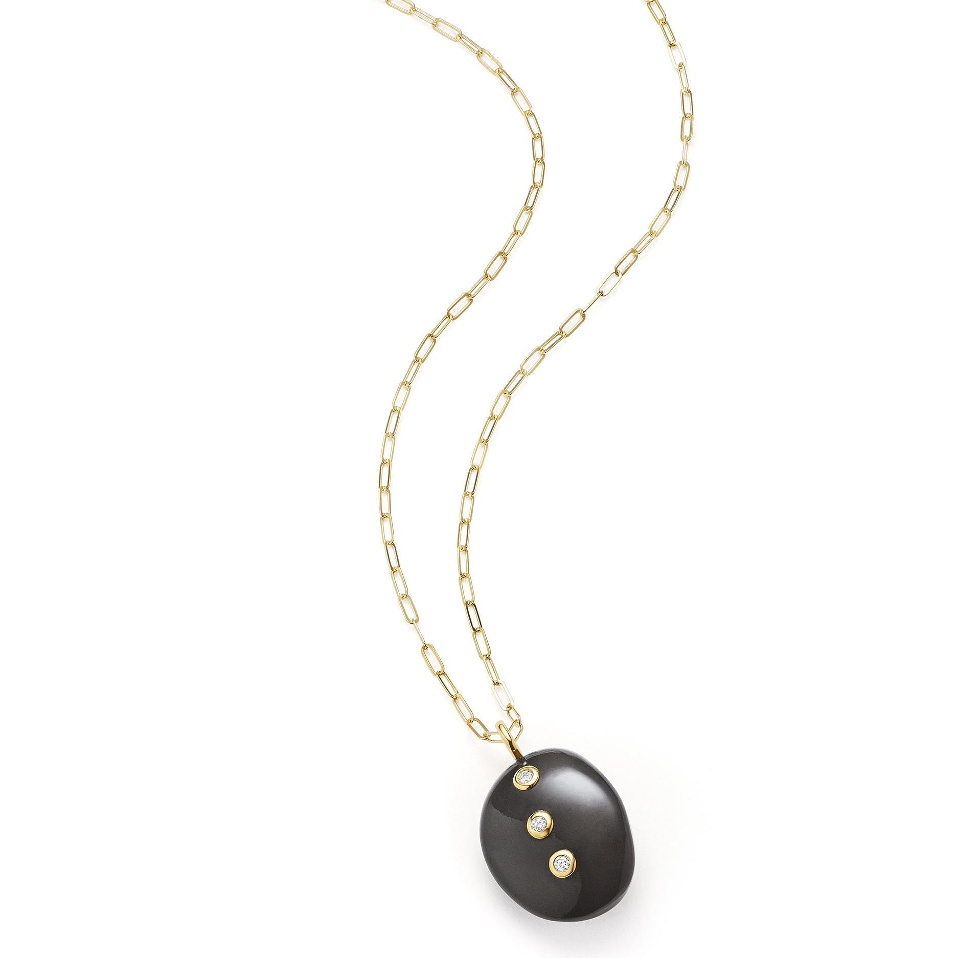 Black Onyx Starburst Necklace